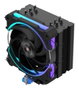 CoolBox H6 Ring ARGB dissipateur de CPU gaming noir