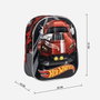 Hot Wheels Mochila Infantil 3D 25 x 31 x 10 cm Gris Enfant 3 Ans