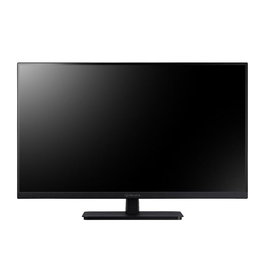 Hanwha Écran PC 32" FHD 1080p (1920x1080) - Ratio 16:9 - HDMI, DisplayPort, VGA - Haut-parleurs intégrés - Compatible VESA - Conçu pour fonctionnement 24h/7j