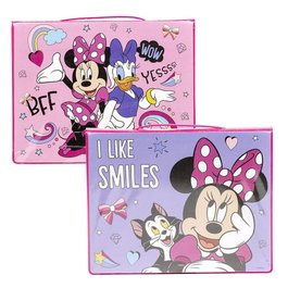 CERDÁ Set de Papeterie Coloriable Minnie Disney - Taille : 26,7x45,3x3 cm