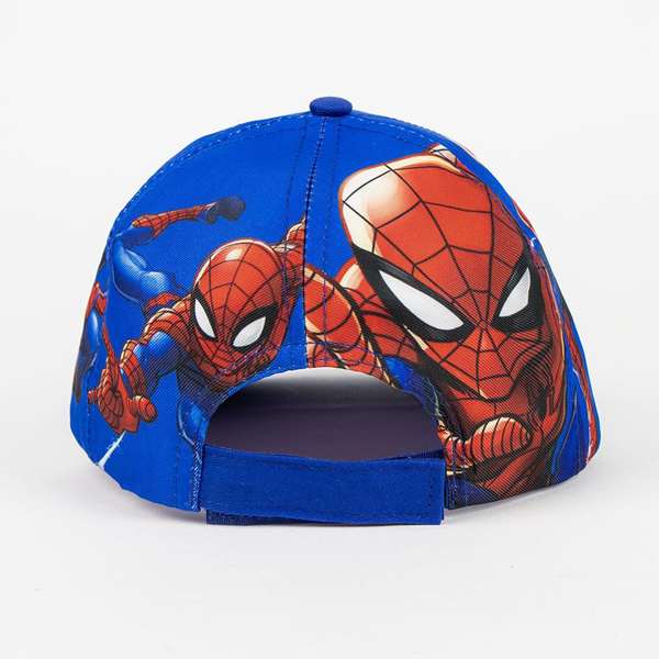 CERDÀ Casquette à visière courbe Spider-Man, 53 cm, bleu foncé