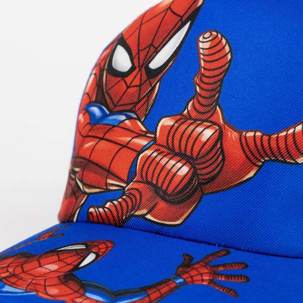CERDÀ Casquette à visière courbe Spider-Man, 53 cm, bleu foncé