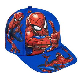 CERDÀ Casquette à visière courbe Spider-Man, 53 cm, bleu foncé