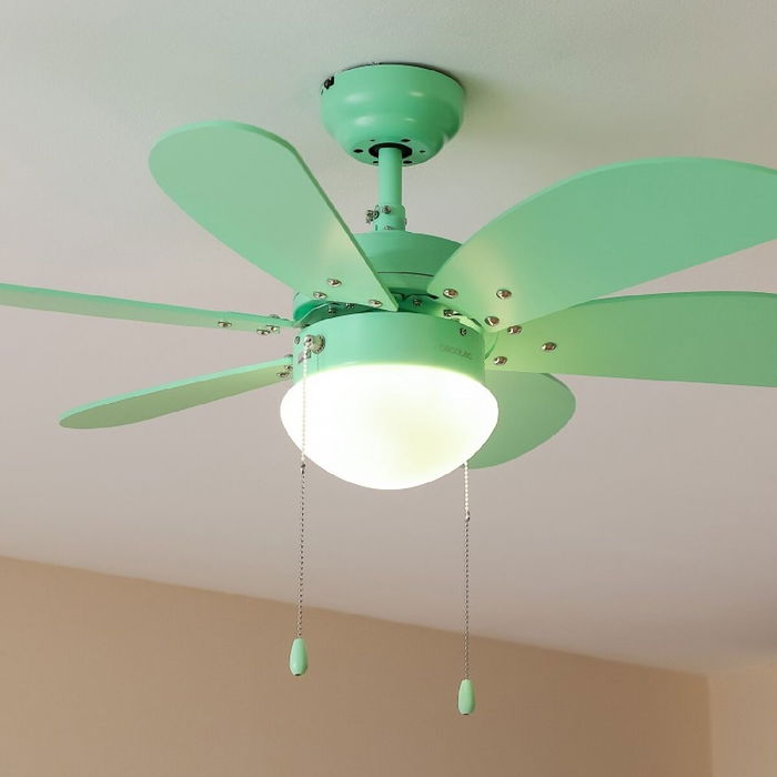 Ventilateur de Plafond avec Lumière Cecotec EnergySilence Aero 3600 Vision Full Vert 50 W