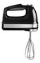 Kitchenaid 5KHM9212 Batteur Pétrin Noir, Batteur Amasseur Compact 9 Vitesses pour Salsas, Pâtes, Montage Crème et Blancs d'Œufs