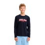 T-shirt à Manches Longues Enfant Jack & Jones Jjurban Ls Crew Neck Sky Blue marine