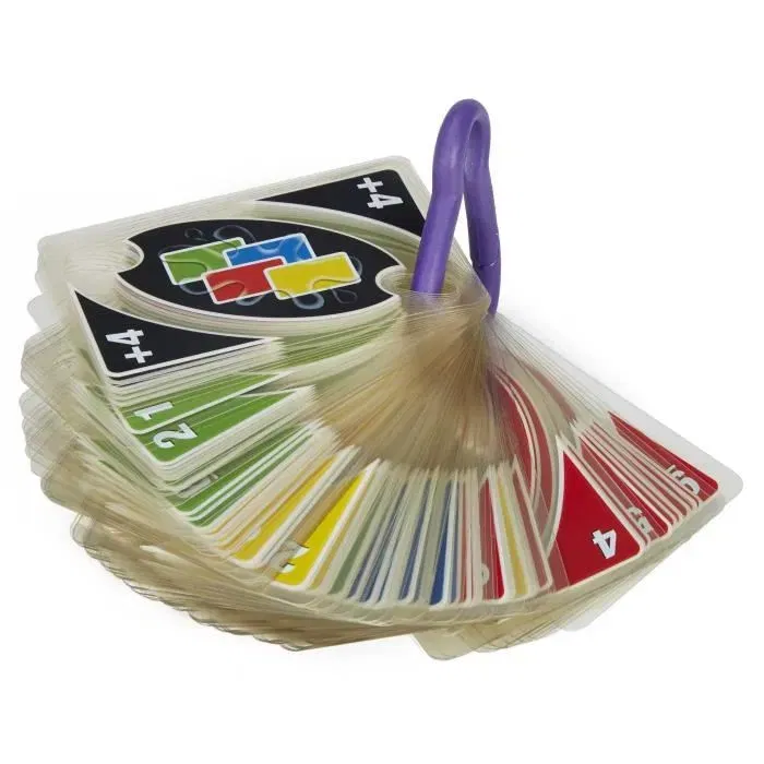 Mattel Uno Sport P1703 - Jeu de cartes étanche résistant avec mousqueton - UNO H2O TO GO - 7 ans et plus Mattel Uno Sport P1703 - Jeu de cartes étanche résistant avec mousqueton - UNO H2O TO GO - 7 ans et plus
