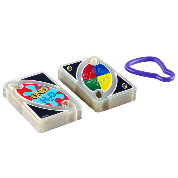 Mattel Uno H2O To Go - Jeu de cartes résistant à l'eau Mattel Uno H2O To Go - Jeu de cartes résistant à l'eau