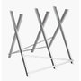 Elem Technic Tréteau pour bûches 80 cm réglable