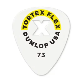 Dunlop Pack de 12 médiators Tortex Flex X - 0,73 mm