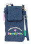 Benetton Porte-monnaie porte-téléphone en jean "Denim" 10x19 cm - Idéal 3 ans