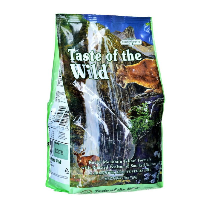 Aliments pour chat Taste Of The Wild Rocky Mountain Poulet Saumon Veau Renne 2 Kg Aliments pour chat Taste Of The Wild Rocky Mountain Poulet Saumon Veau Renne 2 Kg