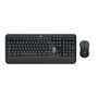 Logitech MK540 Advanced Ensemble clavier et souris sans fil Noir