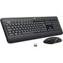 Logitech MK540 Advanced Ensemble clavier et souris sans fil Noir