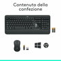 Logitech MK540 Advanced Ensemble clavier et souris sans fil Noir