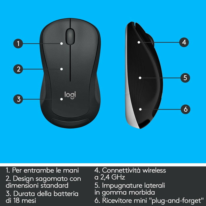 Logitech MK540 Advanced Ensemble clavier et souris sans fil Noir