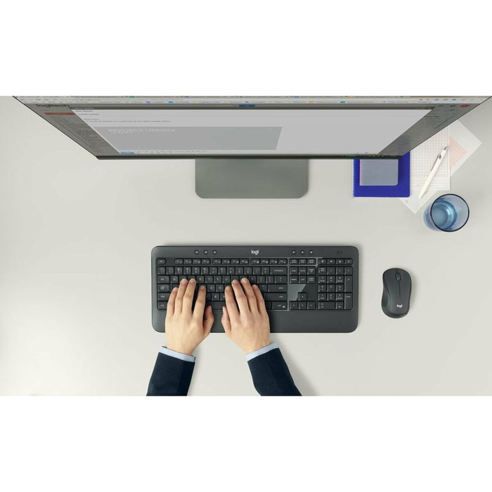 Logitech MK540 Advanced Ensemble clavier et souris sans fil Noir