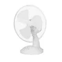 Oceanic - Ventilateur de table - 30W - Diamètre 23 cm - 2 vitesses - Fonction oscillation et inclinaison - Blanc