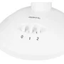 Oceanic - Ventilateur de table - 30W - Diamètre 23 cm - 2 vitesses - Fonction oscillation et inclinaison - Blanc