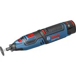 Bosch Professional Outil Rotatif Multifonctions GRO 12V-35 (06019C5001) avec 2 batteries 2.0Ah et L-Boxx - 35000 tr/min, Découpe, Ponçage, Fraisage
