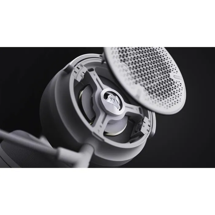 Corsair Virtuoso Pro Casque Gaming & Streaming Ouvert Blanc Corsair Virtuoso Pro Casque Gaming & Streaming Ouvert Blanc