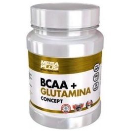 MEGA PLUS BCAA+GLUTAMINA CONCEPT ananas 500g