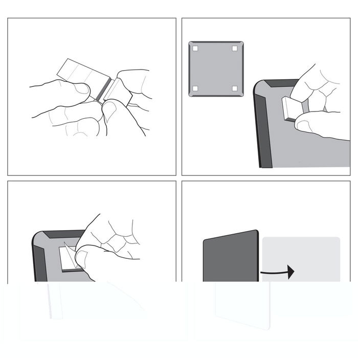 Tableau blanc Nobo 58,5 x 43 cm Tableau blanc Nobo 58,5 x 43 cm