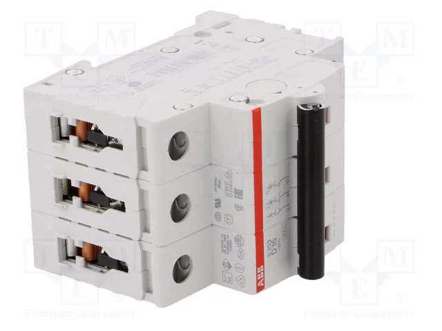 ABB S200 Disjoncteur 16A 3P 230/400V AC