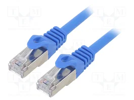 GEMBIRD Cordon de raccordement Cat 6 F/UTP bleu 2m