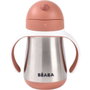Beaba Tasse avec paille Inox 250 ml Terracotta
