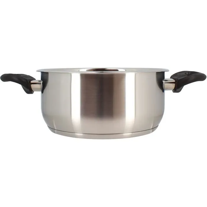 Menastyl Faitout First 6020255 - En acier inoxydable 20 cm, compatible tous feux dont induction Menastyl Faitout First 6020255 - En acier inoxydable 20 cm, compatible tous feux dont induction