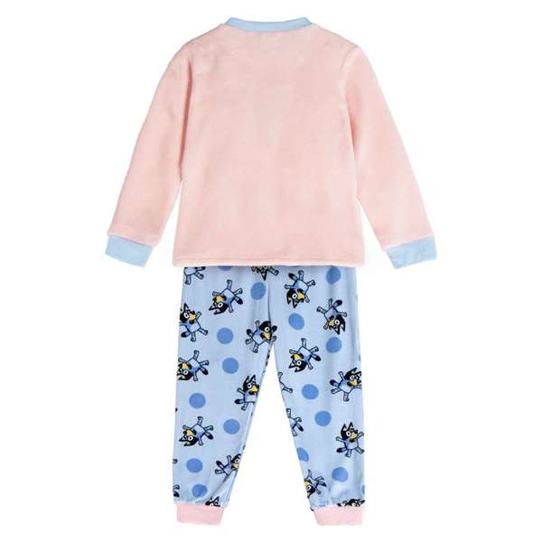 Cerdá Pijama Long Velours Polyester avec Applications Bluey pour 6 Ans - Taille 6 Ans, Bleu Clair Cerdá Pijama Long Velours Polyester avec Applications Bluey pour 6 Ans - Taille 6 Ans, Bleu Clair