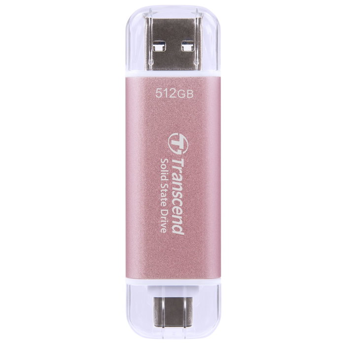 Transcend SSD ESD310P 512 Go Rose Transcend SSD ESD310P 512 Go Rose