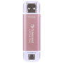 Transcend SSD ESD310P 512 Go Rose