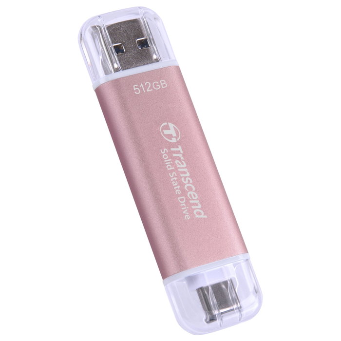 Transcend SSD ESD310P 512 Go Rose Transcend SSD ESD310P 512 Go Rose
