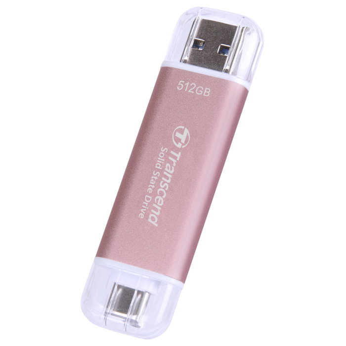 Transcend SSD ESD310P 512 Go Rose Transcend SSD ESD310P 512 Go Rose