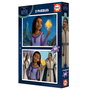 Educa Puzzle double - 2 puzzles de 20 pièces en carton recyclé - Jeu éducatif - Dimensions 28 x 20 cm - À partir de 3 ans