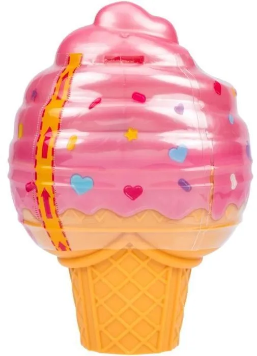 Cookeez Makery - Yum Yumz Double Glace - Peluche animale parfumée à collectionner (modèle aléatoire, 2 surprises) - Jouet créatif