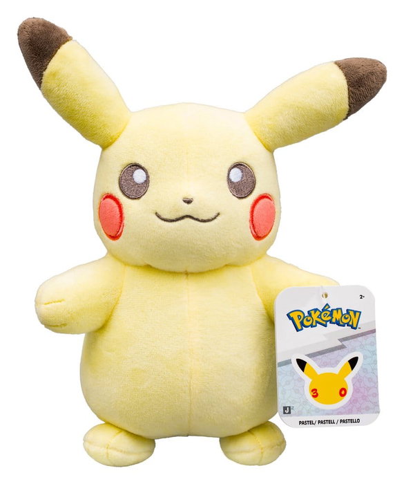 Jazwares Pokémon peluche 30th Anniversary Pikachu 20 cm Jazwares Pokémon peluche 30th Anniversary Pikachu 20 cm