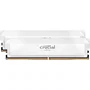 Crucial Kit RAM DDR5 PRO Overclocking 64 Go (2x32 Go) 6400 MT/s CL40 UDIMM Blanco CRU0649528945778