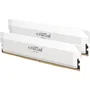 Crucial Kit RAM DDR5 PRO Overclocking 64 Go (2x32 Go) 6400 MT/s CL40 UDIMM Blanco CRU0649528945778