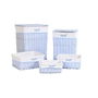 Lot de paniers DKD Home Decor Bleu Celeste osier Enfant 44 x 34 x 56 cm 5 Pièces