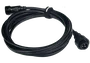 ALGAMLIGHT Cable DMX IP65 3M XLR Mâle/Femelle Noir