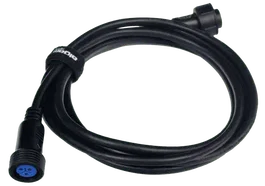 ALGAMLIGHT Cable DMX IP65 3M XLR Mâle/Femelle Noir