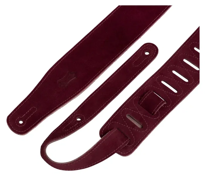 LEVYS Correa Simply Suede Series 2 1/2" - Reverso en daim - Bordeaux LEVYS Correa Simply Suede Series 2 1/2" - Reverso en daim - Bordeaux