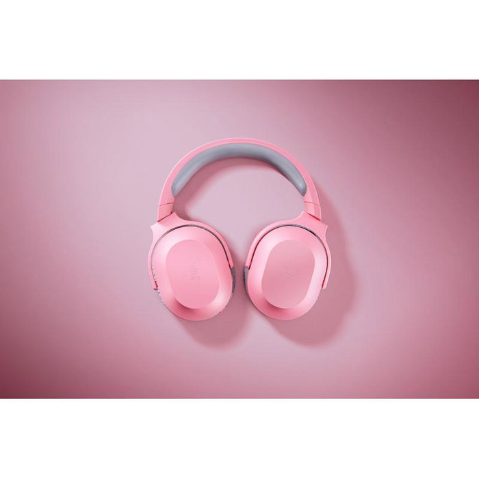 Razer Barracuda X Quartz Casque Gaming sans Fil 2.4GHz Bluetooth 40mm Drivers Micro Détachable (RZ04-04430300-R3M1)