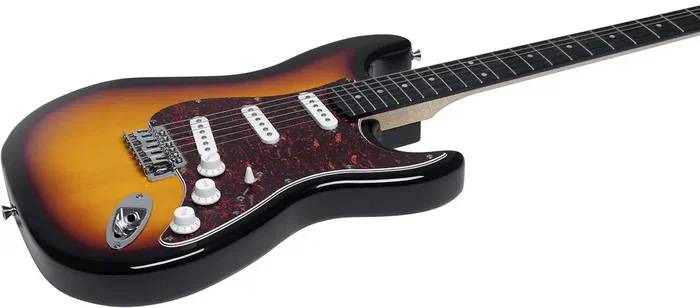 EKO Guitarra eléctrica Starter ST100 tipo Strat - Sunburst