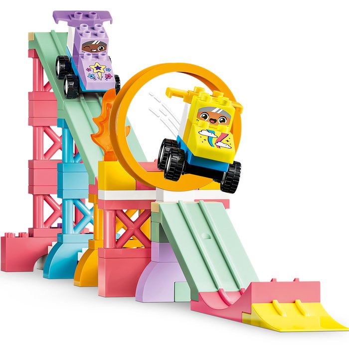 LEGO DUPLO Rampes Créatives 3-en-1 avec Véhicules 10478