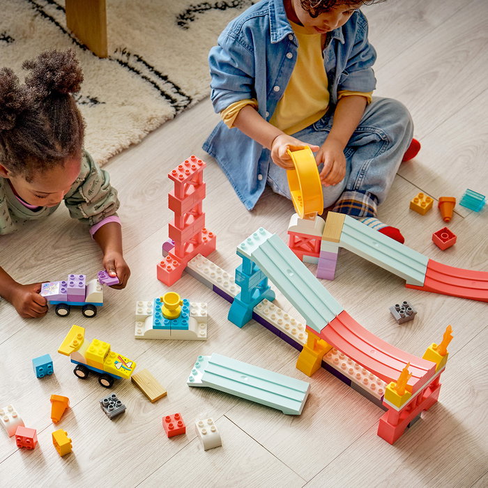 LEGO DUPLO Rampes Créatives 3-en-1 avec Véhicules 10478