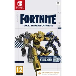Epic Games Publishing Fortnite Pack Transformers - Jeu de type Action Téléchargeable pour Nintendo Switch avec éléments exclusifs robots - PEGI 12